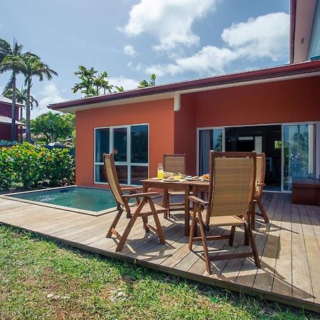 Villa Maorie 1 Chambre Avec Piscine Privee Le Francois Bagian luar foto