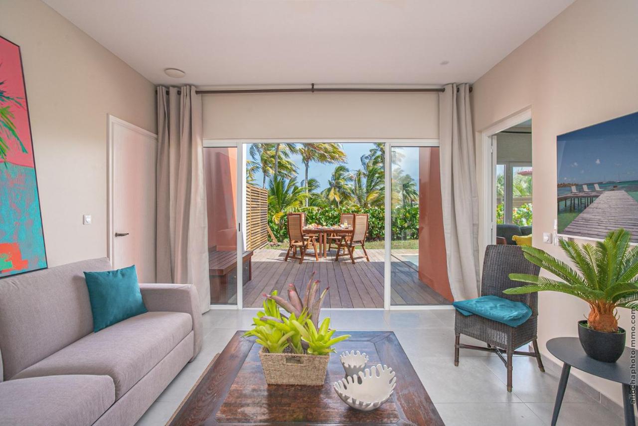 Villa Maorie 1 Chambre Avec Piscine Privee Le Francois Bagian luar foto